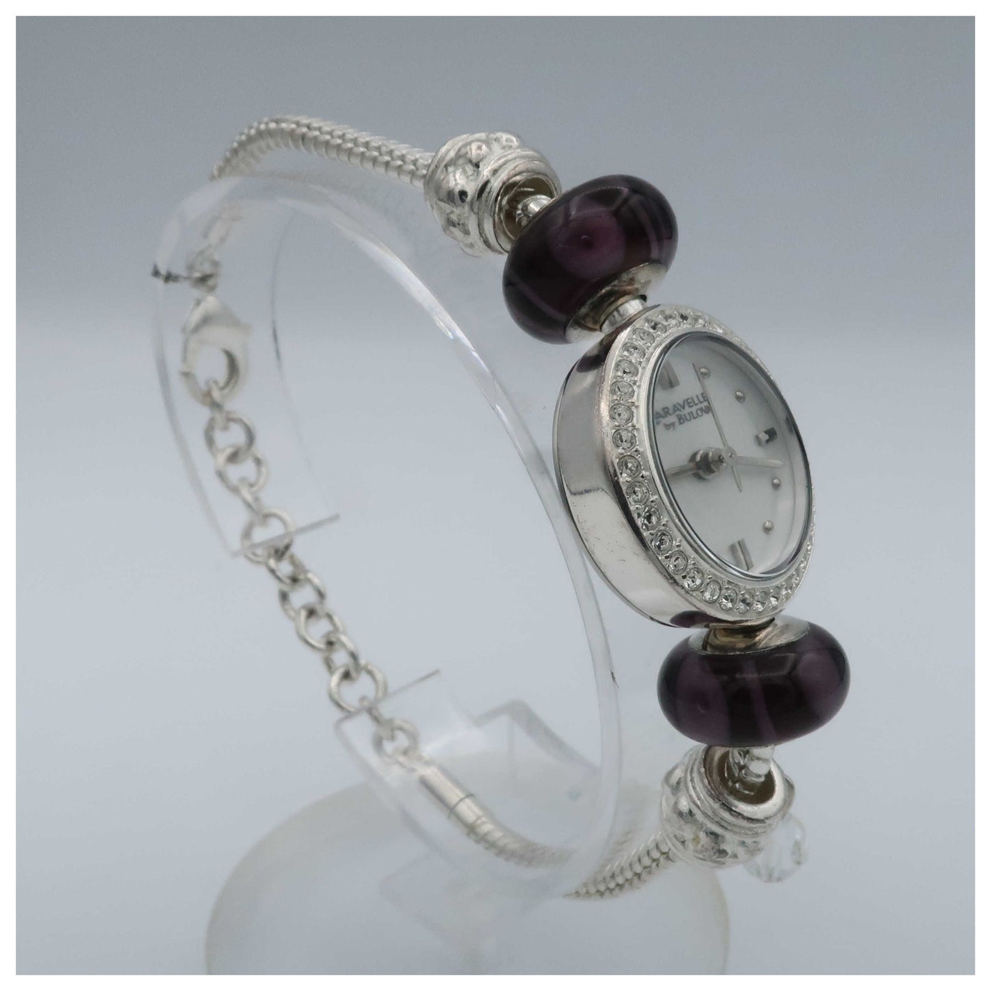 Caravelle Crystal Women's Japanese Quartz (Battery-Powered) Watch 43L147-PO - Image #3