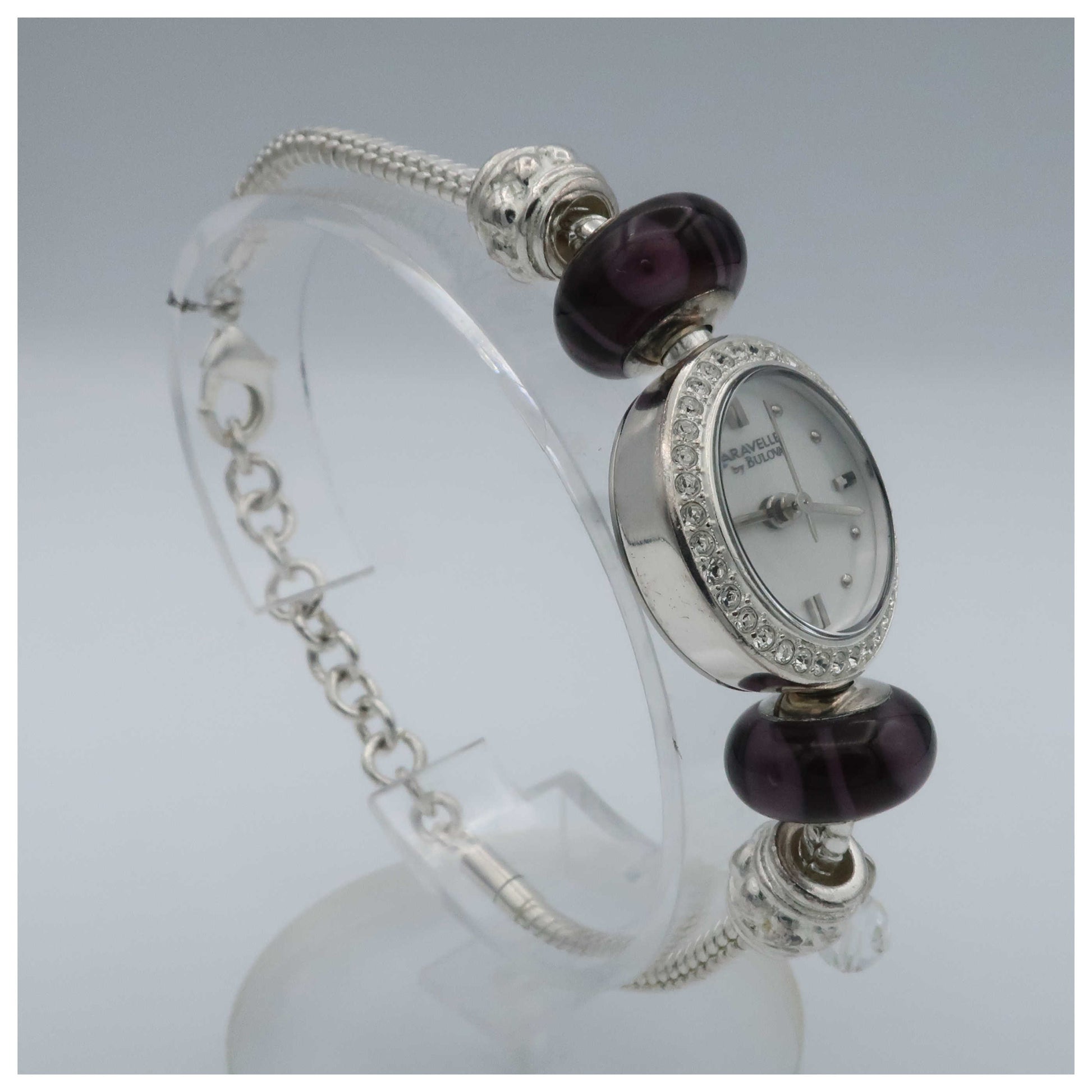 Caravelle Crystal Women's Japanese Quartz (Battery-Powered) Watch 43L147-PO - Image #3