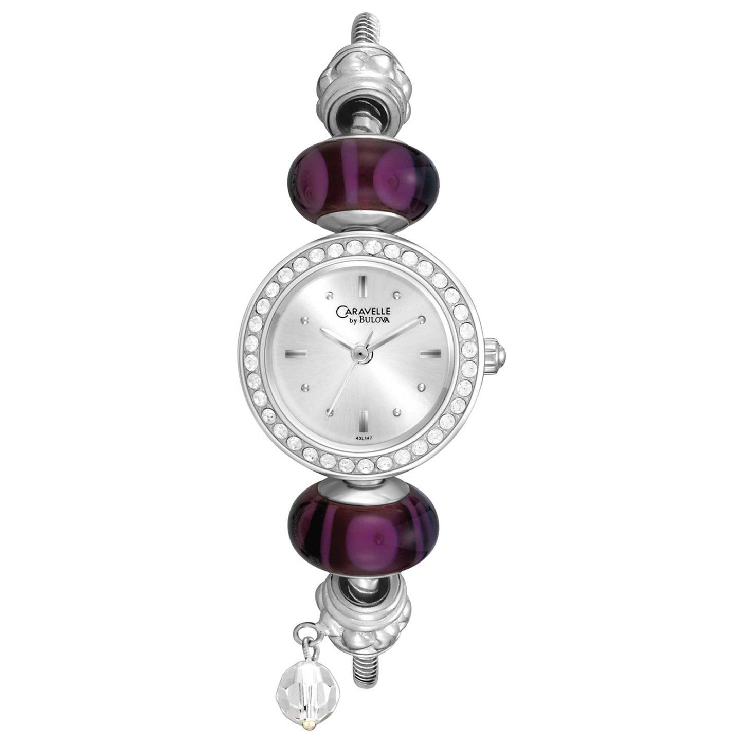 Caravelle Crystal Women's Japanese Quartz (Battery-Powered) Watch 43L147 - Image #8
