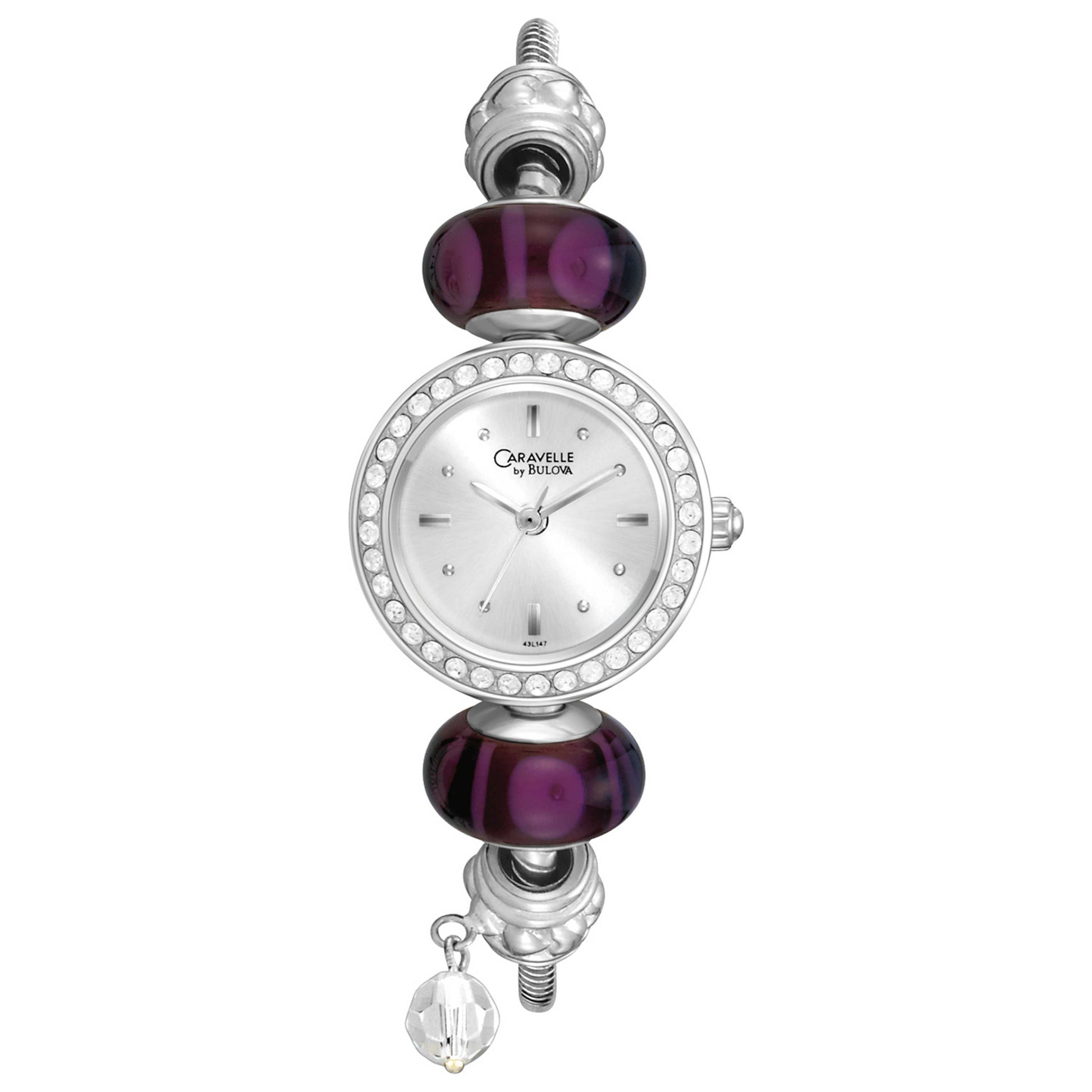 Caravelle Crystal Women's Japanese Quartz (Battery-Powered) Watch 43L147 - Image #8