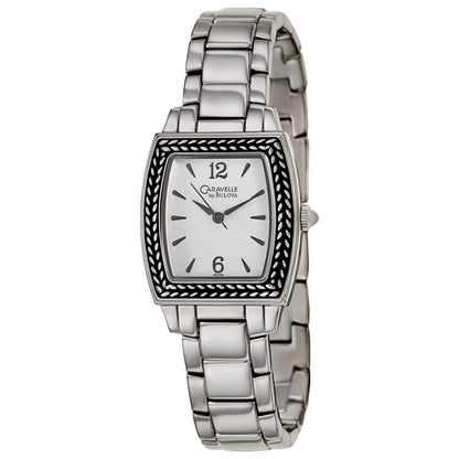 Front view of Caravelle Bracelet Women's Japanese Quartz (Battery-Powered) Watch 43L150