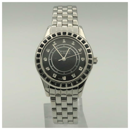 Front view of Caravelle Crystal Women's Japanese Quartz (Battery-Powered) Watch 43L153-PO