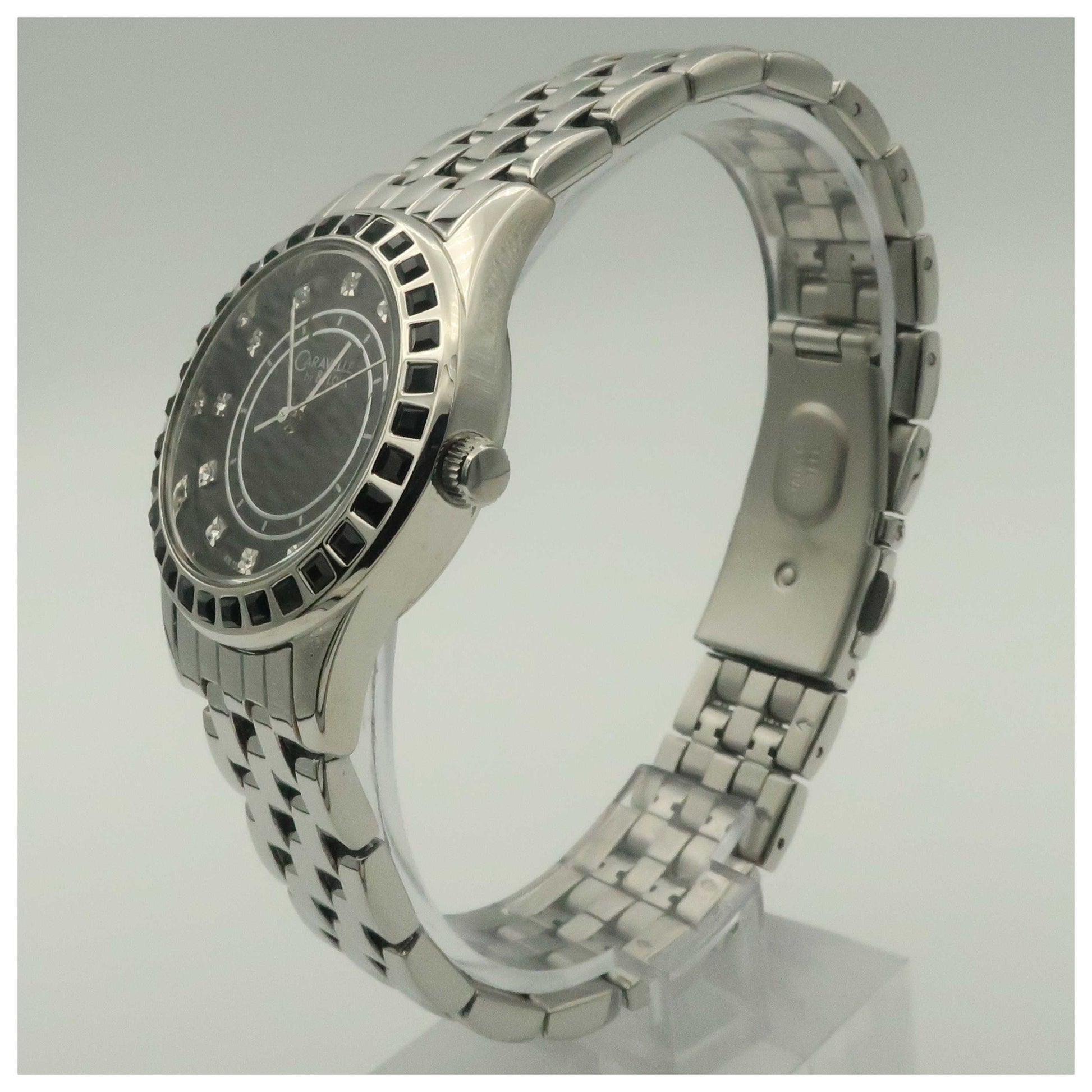 Caravelle Crystal Women's Japanese Quartz (Battery-Powered) Watch 43L153-PO - Image #4