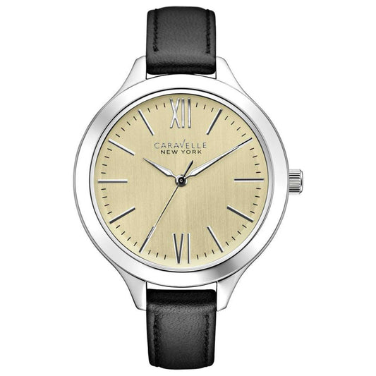 Front view of Caravelle by Bulova New York Women's Quartz Watch 43L164