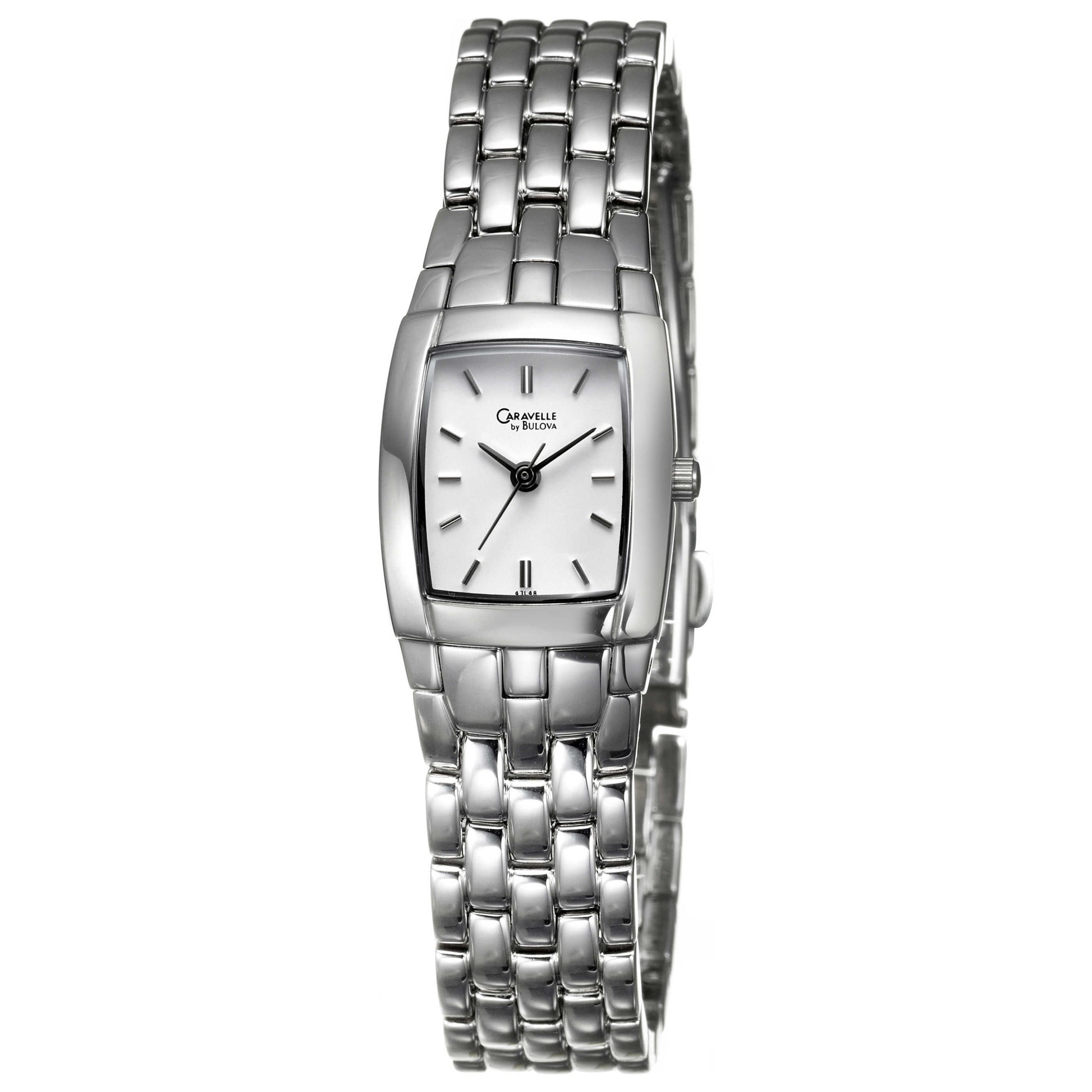 Front view of Caravelle Basic Women's Watch 43L48