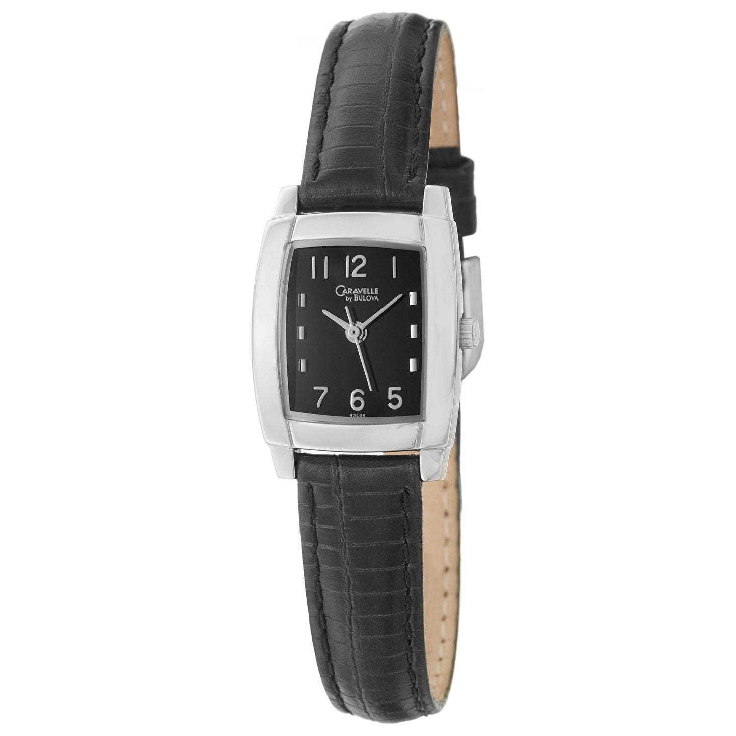 Front view of Caravelle Strap Women's Quartz Watch 43L49