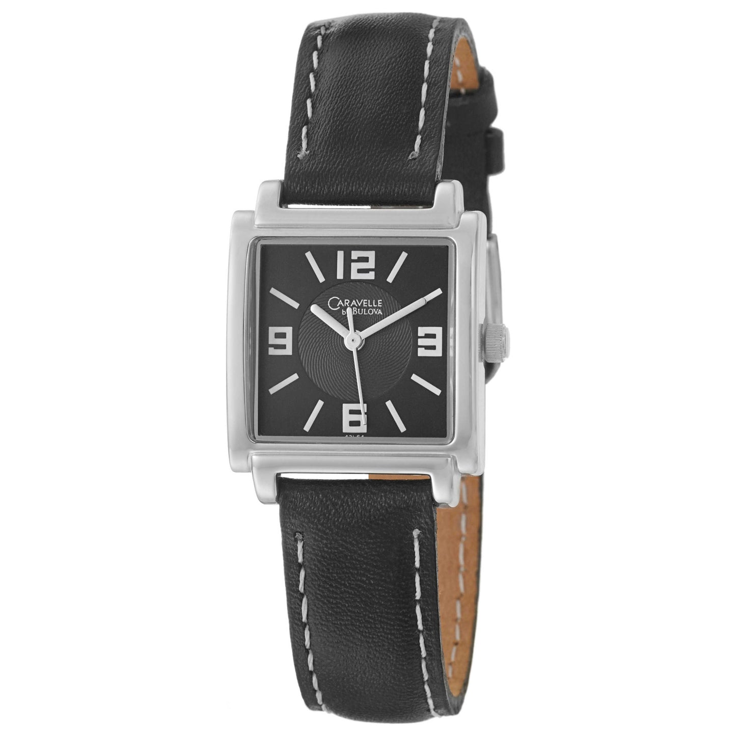 Front view of Caravelle Strap Women's Quartz Watch 43L64