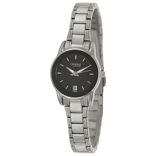 Front view of Caravelle Dress Women's Japanese Quartz (Battery-Powered) Watch 43M104