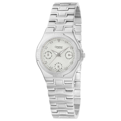 Front view of Caravelle Diamond Women's Quartz Watch 43P004
