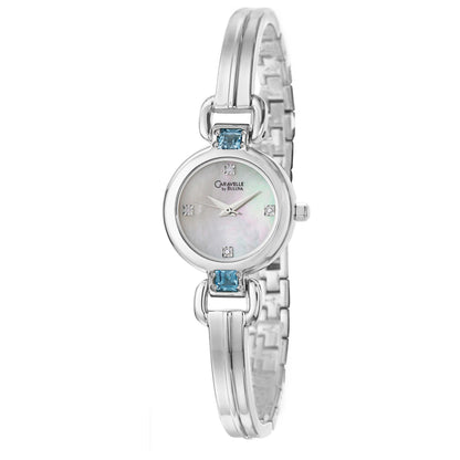 Front view of Caravelle Diamond Women's Quartz Watch 43P007