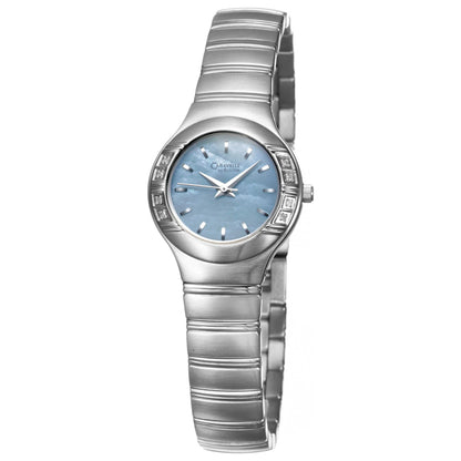 Front view of Caravelle Diamond Women's Quartz Watch 43R001