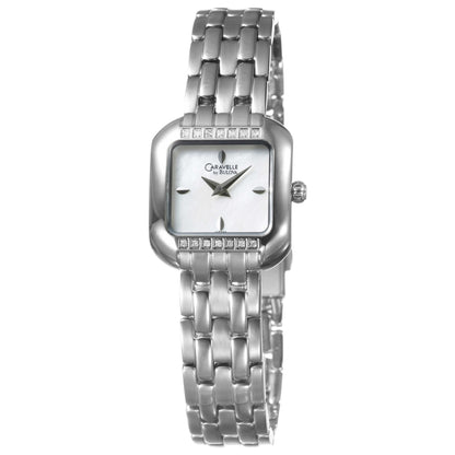 Front view of Caravelle Diamond Women's Quartz Watch 43R100