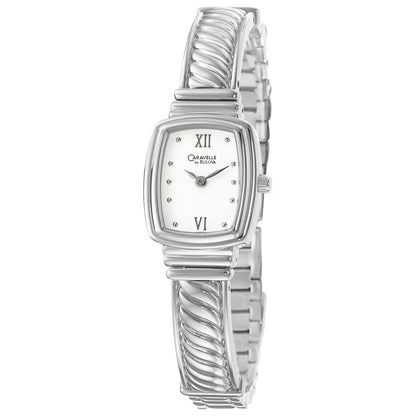 Front view of Caravelle Bracelet Women's Quartz Watch 43T19