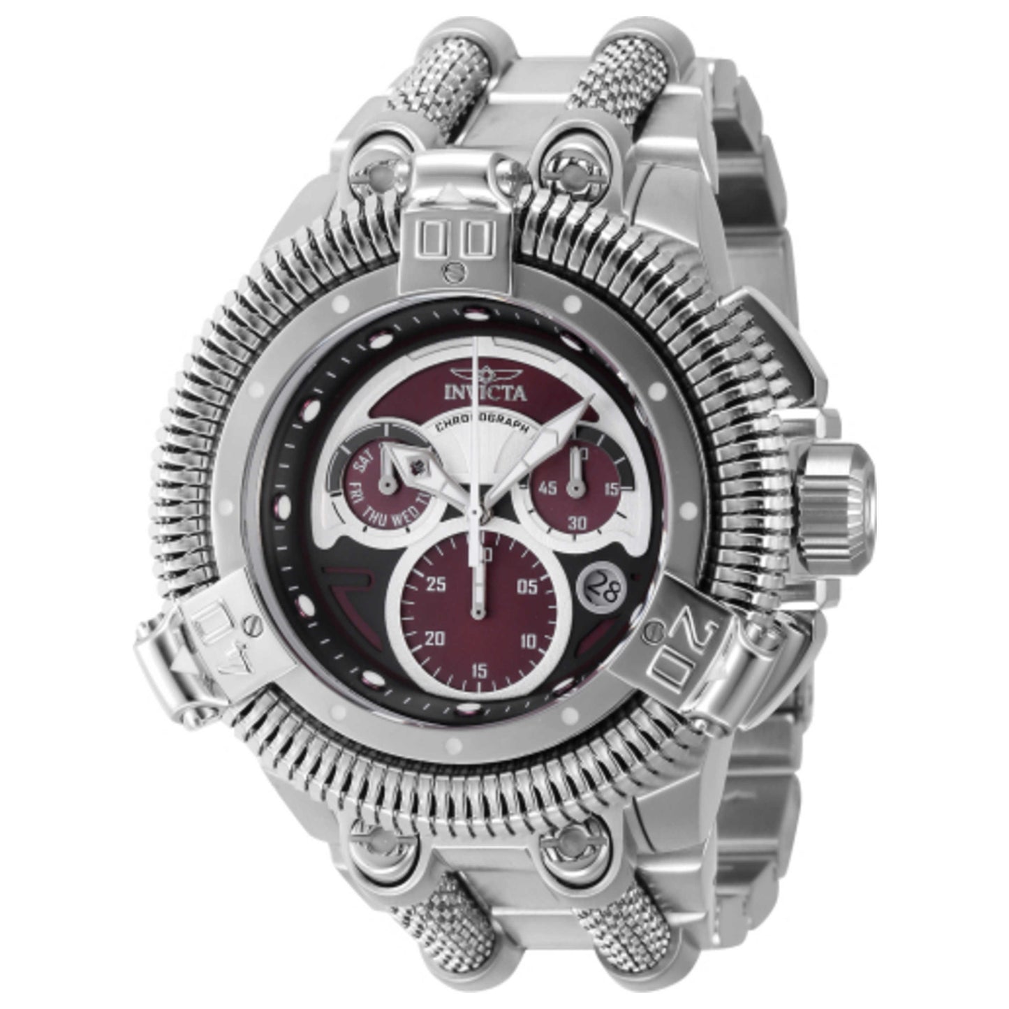 Front view of Invicta King Python Men's Quartz Watch 44305