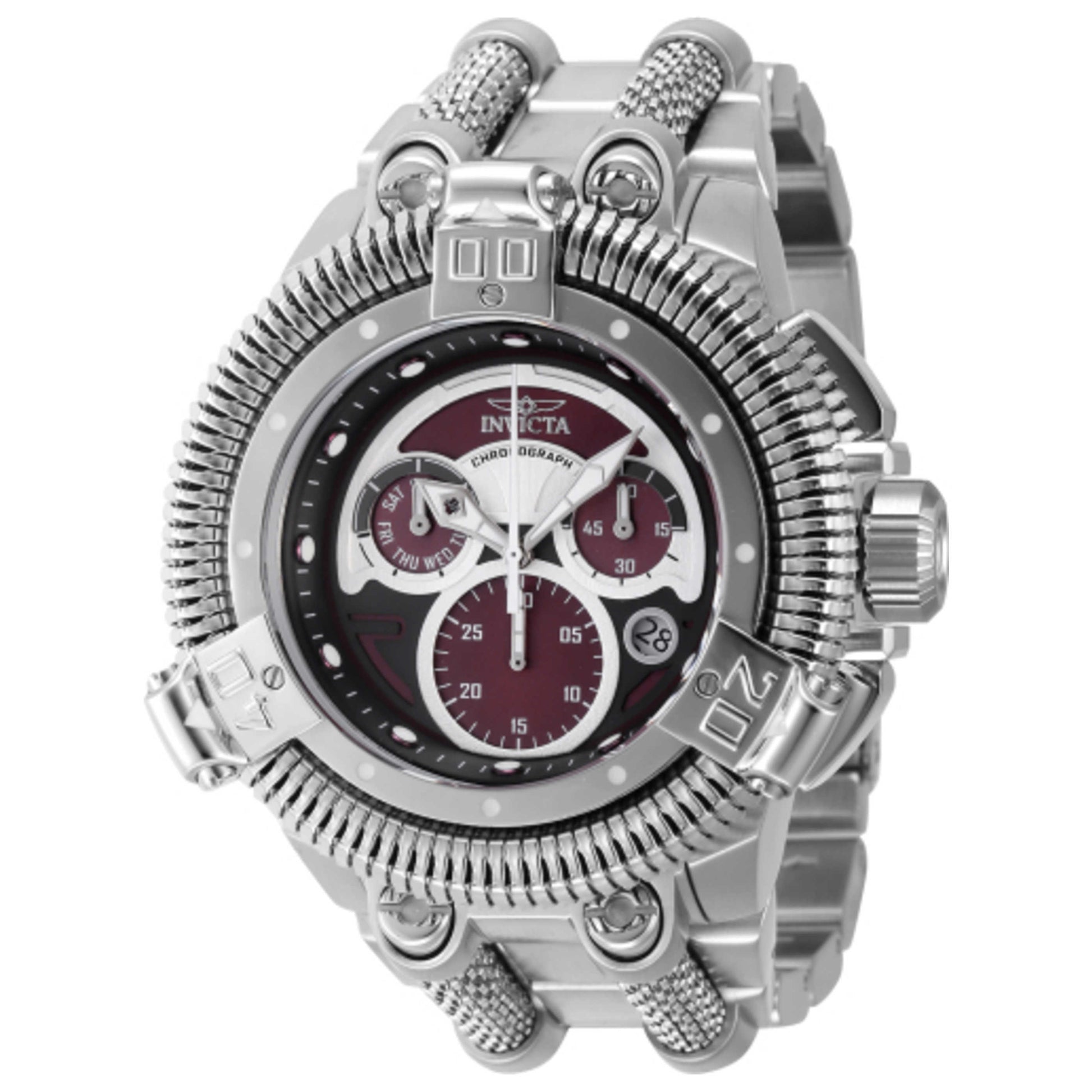 Front view of Invicta King Python Men's Quartz Watch 44305