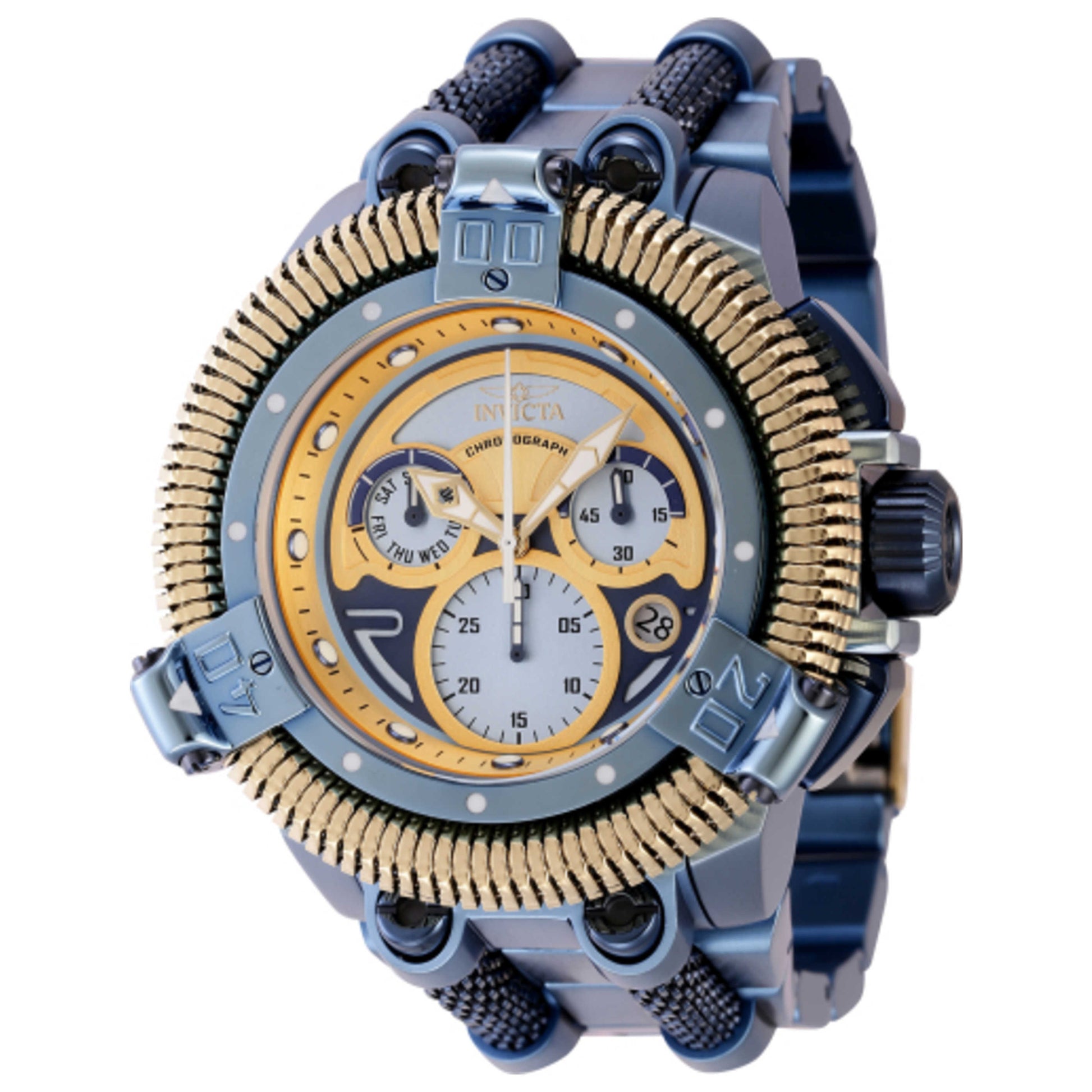 Front view of Invicta King Python Men's Quartz Watch 44307