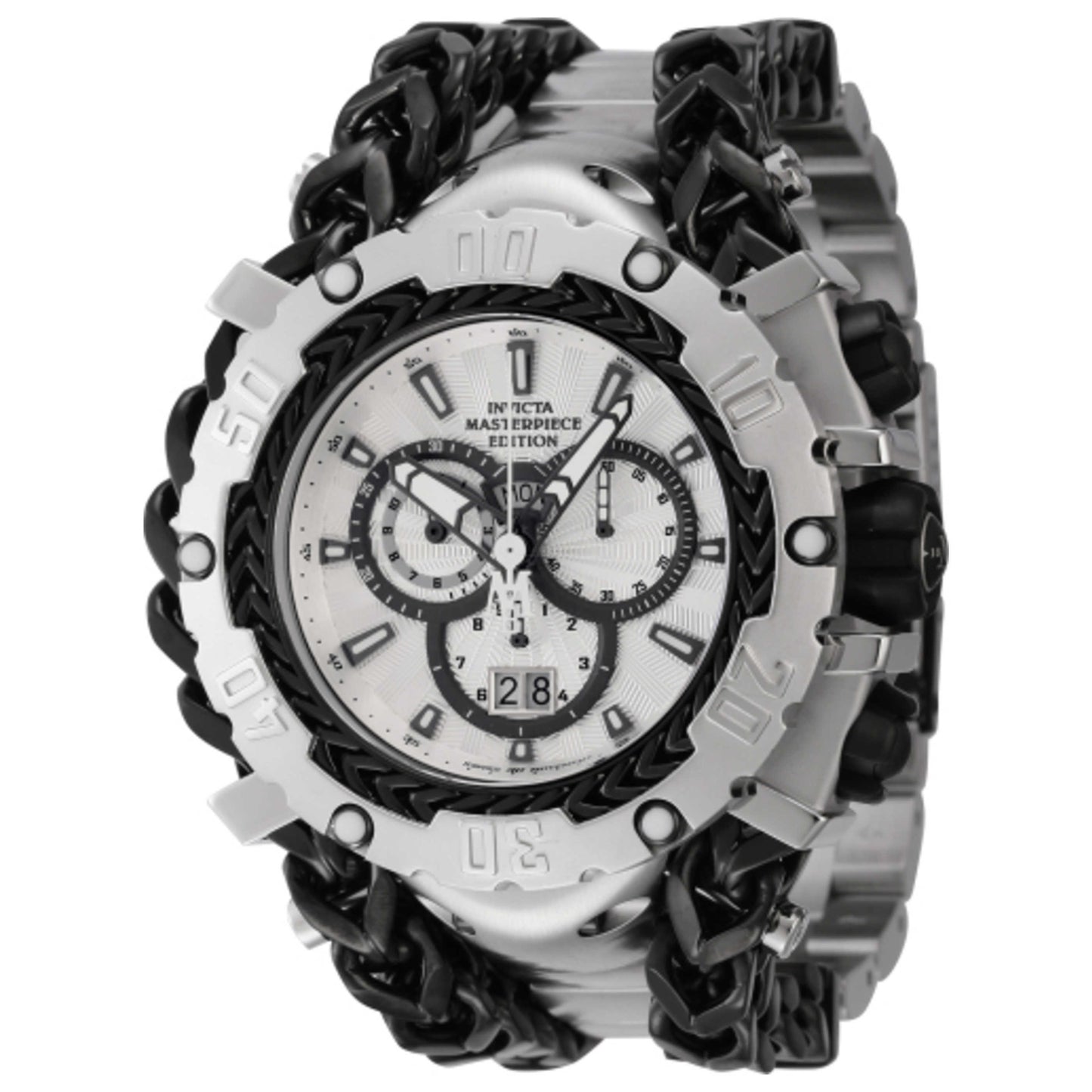 Front view of Invicta Masterpiece Men's Quartz Watch 44616
