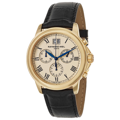 Front view of Raymond Weil Tradition Men's Swiss Quartz (Battery-Powered) Watch 4476-PC-00800