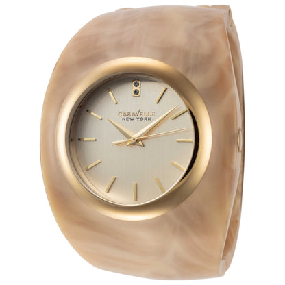 Front view of Caravelle by Bulova New York Women's Quartz Watch 44L135