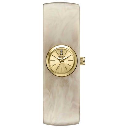 Front view of Caravelle by Bulova New York Women's Quartz Watch 44L136