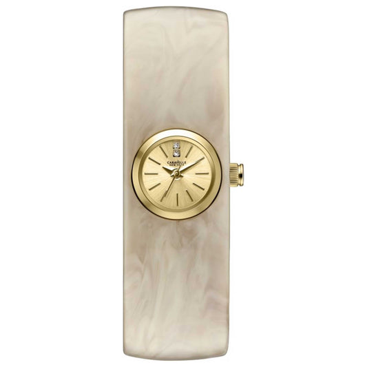 Front view of Caravelle by Bulova New York Women's Quartz Watch 44L136