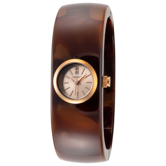 Front view of Caravelle by Bulova New York Women's Quartz Watch 44L139