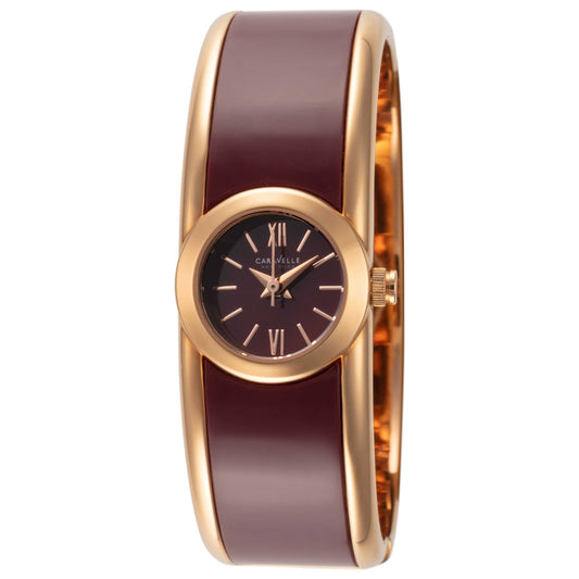 Front view of Caravelle by Bulova New York Women's Quartz Watch 44L148