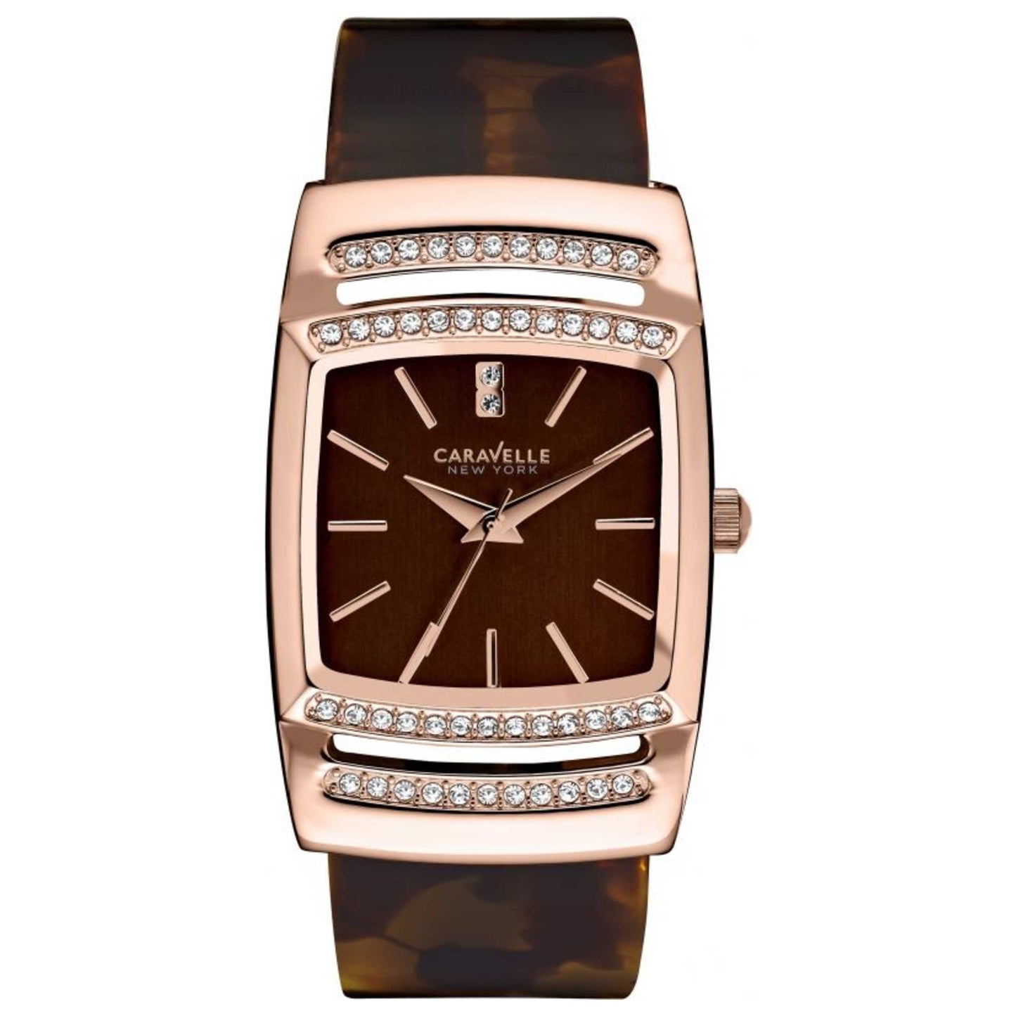 Front view of Caravelle by Bulova New York Women's Quartz Watch 44L150