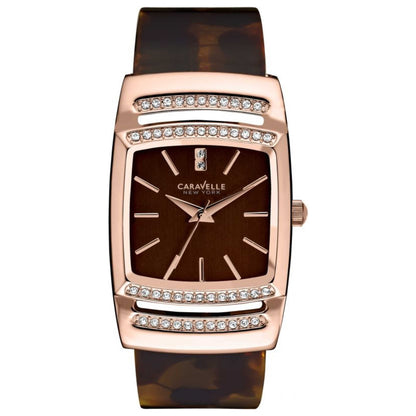 Front view of Caravelle by Bulova New York Women's Quartz Watch 44L150