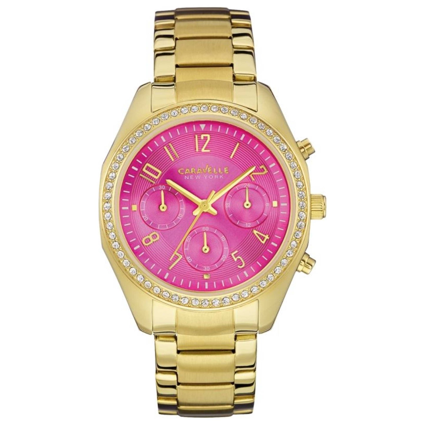 Front view of Caravelle by Bulova New York Women's Quartz Watch 44L168