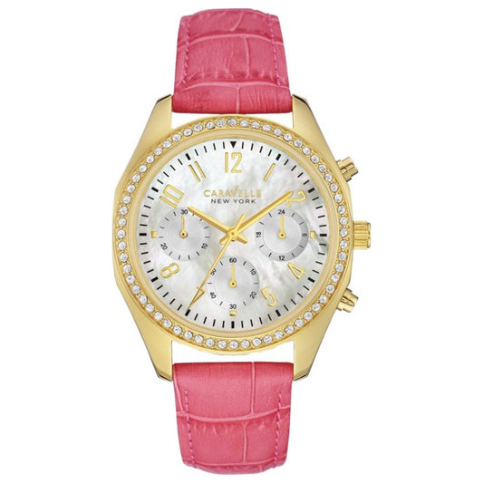 Front view of Caravelle by Bulova New York Women's Quartz Watch 44L169