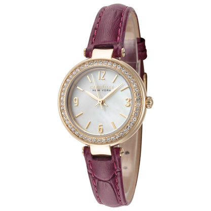 Front view of Caravelle by Bulova New York Women's Quartz Watch 44L176