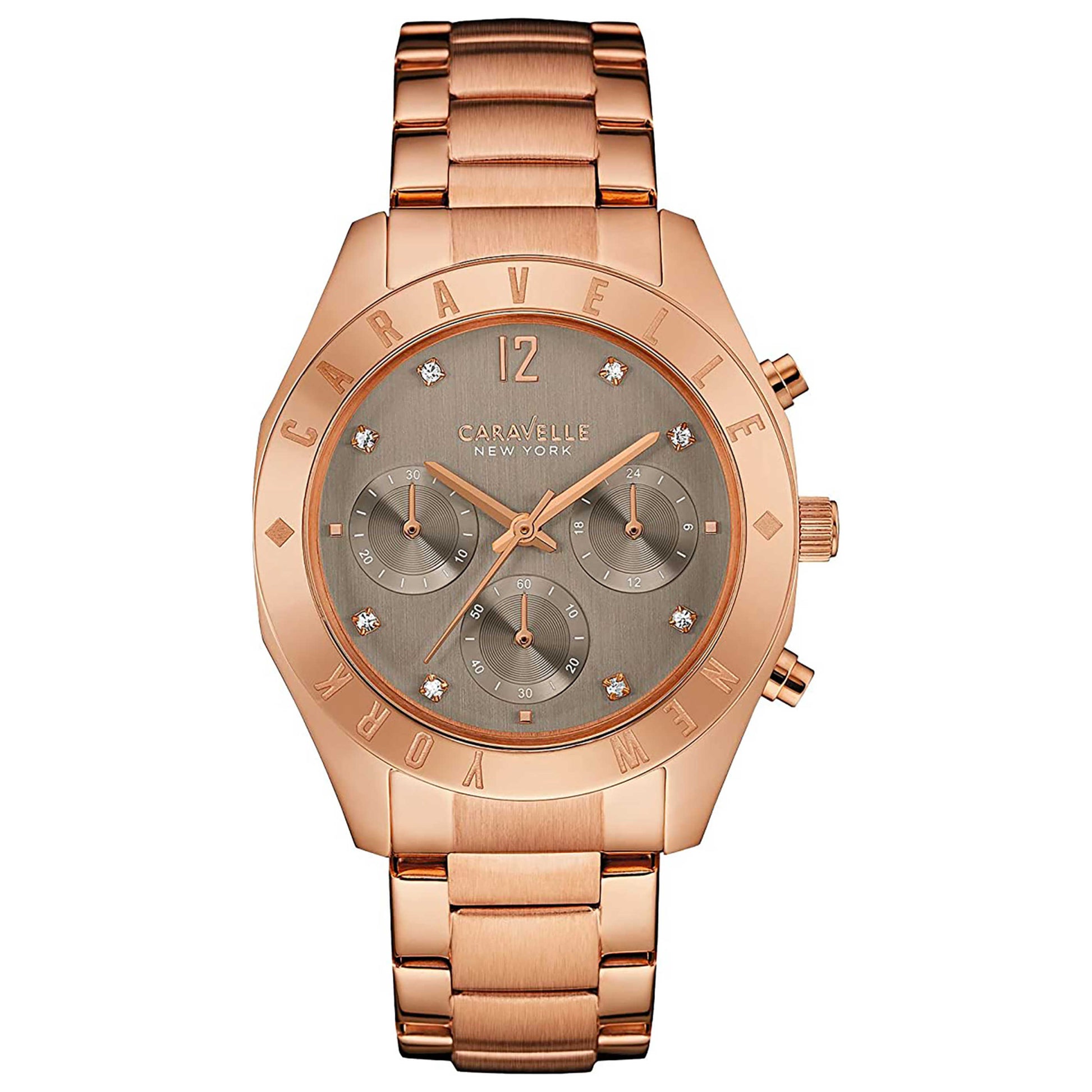 Front view of Caravelle Fashion Women's Quartz Watch 44L190