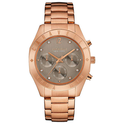 Front view of Caravelle Fashion Women's Quartz Watch 44L190