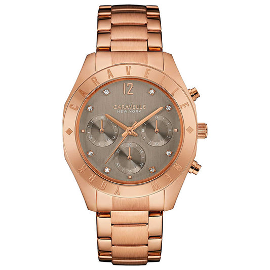 Front view of Caravelle Fashion Women's Quartz Watch 44L190