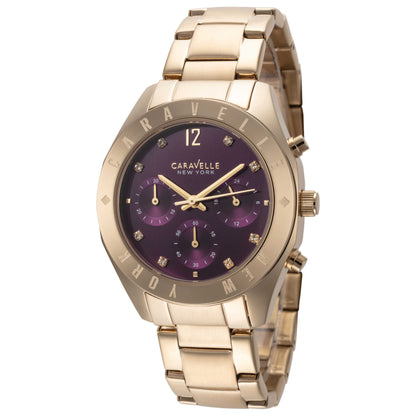 Front view of Caravelle by Bulova New York Women's Quartz Watch 44L193