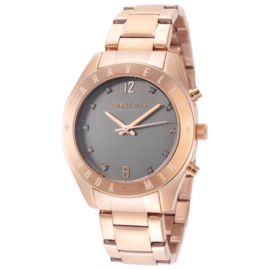 Front view of Caravelle Fashion Women's Quartz Watch 44L203