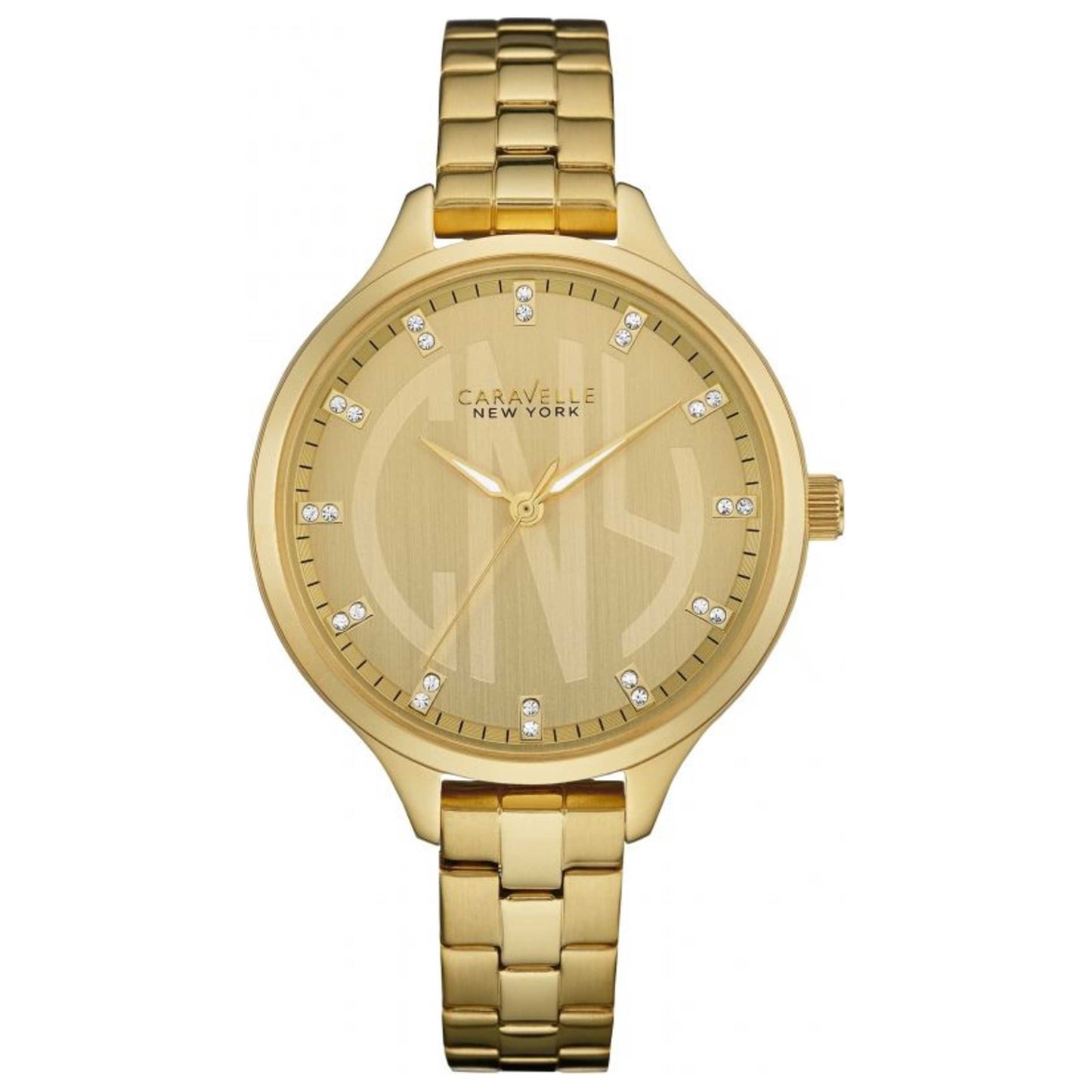 Front view of Caravelle by Bulova New York Women's Quartz Watch 44L206