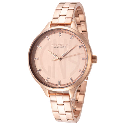 Front view of Caravelle Fashion Women's Quartz Watch 44L207