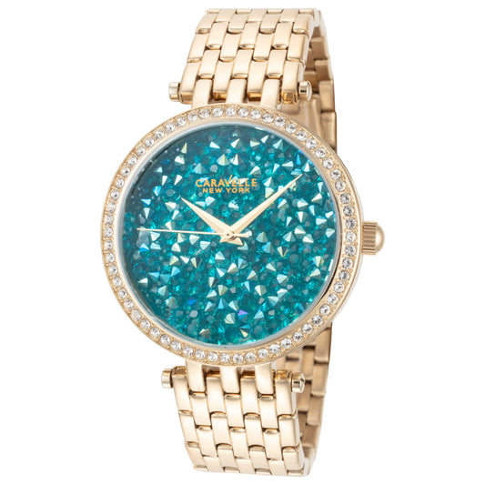 Front view of Caravelle by Bulova New York Women's Quartz Watch 44L230