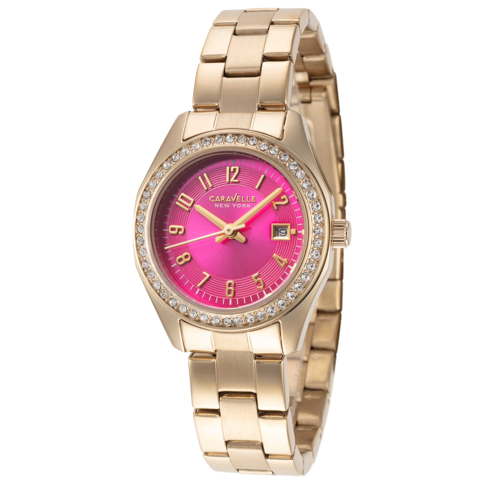 Front view of Caravelle by Bulova New York Women's Quartz Watch 44M107