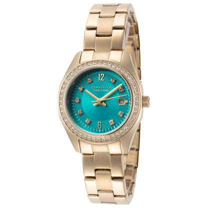Front view of Caravelle by Bulova New York Women's Quartz Watch 44M109