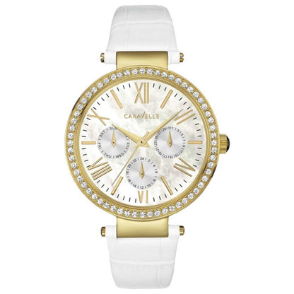 Front view of Caravelle by Bulova New York Women's Quartz Watch 44N104