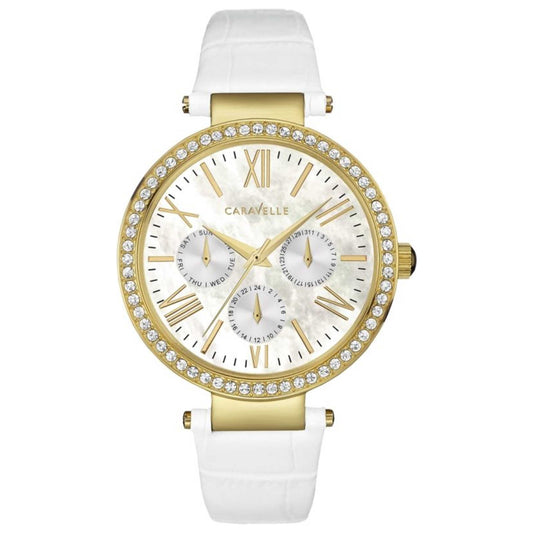 Front view of Caravelle by Bulova New York Women's Quartz Watch 44N104