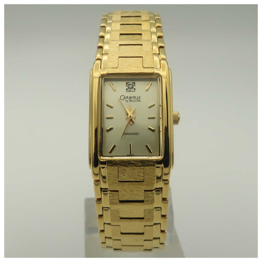 Front view of Caravelle Bracelet Women's Quartz Watch 44P20-SDV