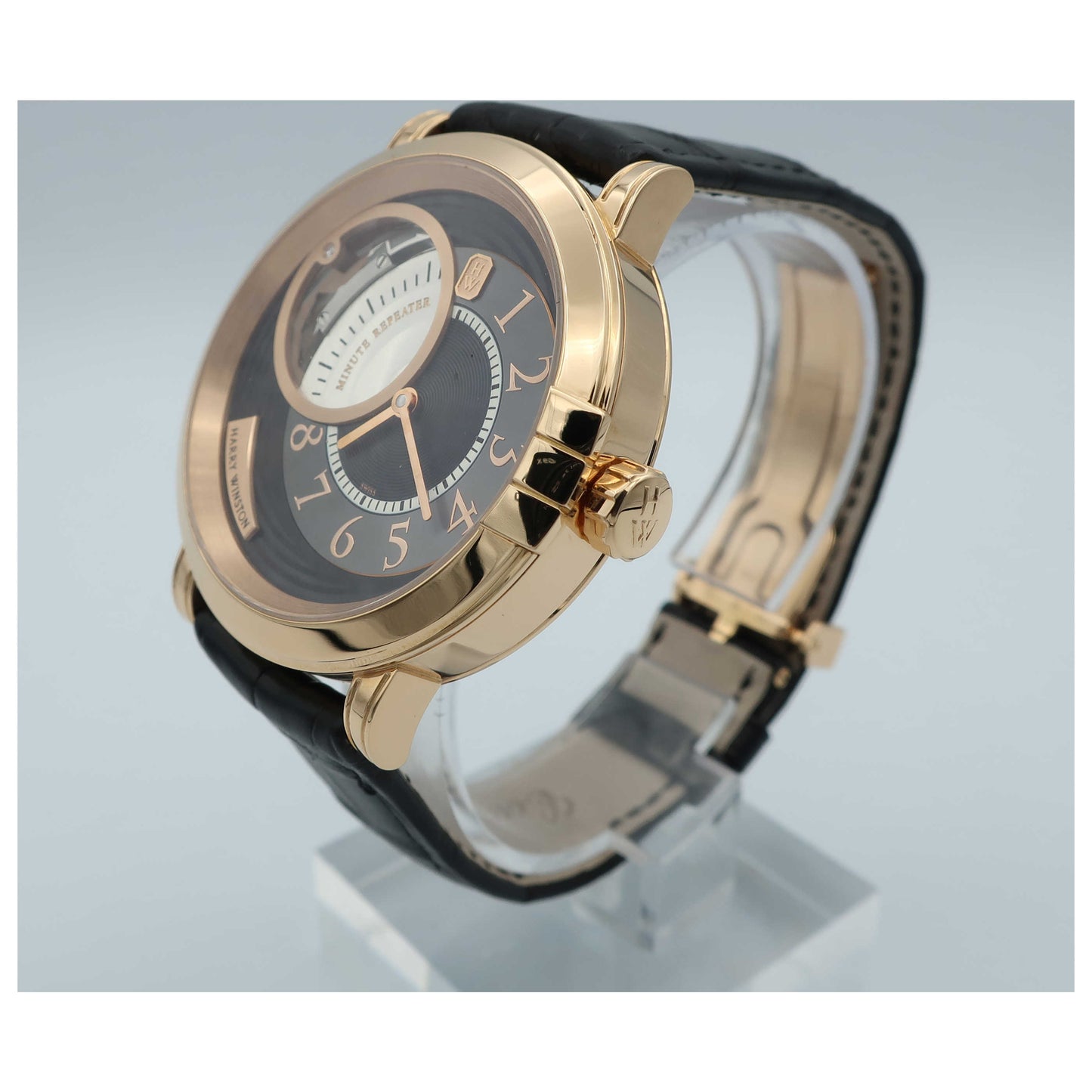 Harry Winston Haute Horology Men's Manual-Wind Watch 450-MMMR42RL-K-SD - Image #4