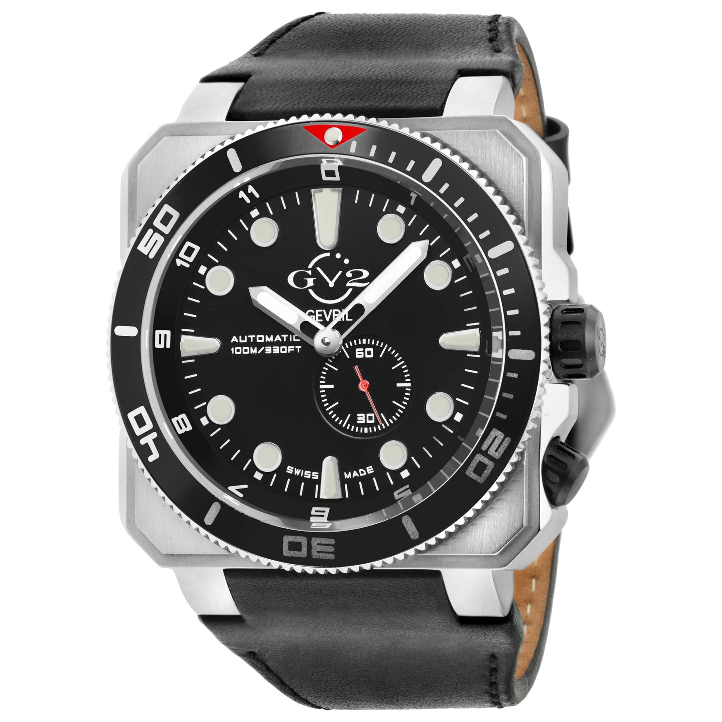 Front view of GV2 by Gevril XO Submarine Men's Automatic Watch 4531