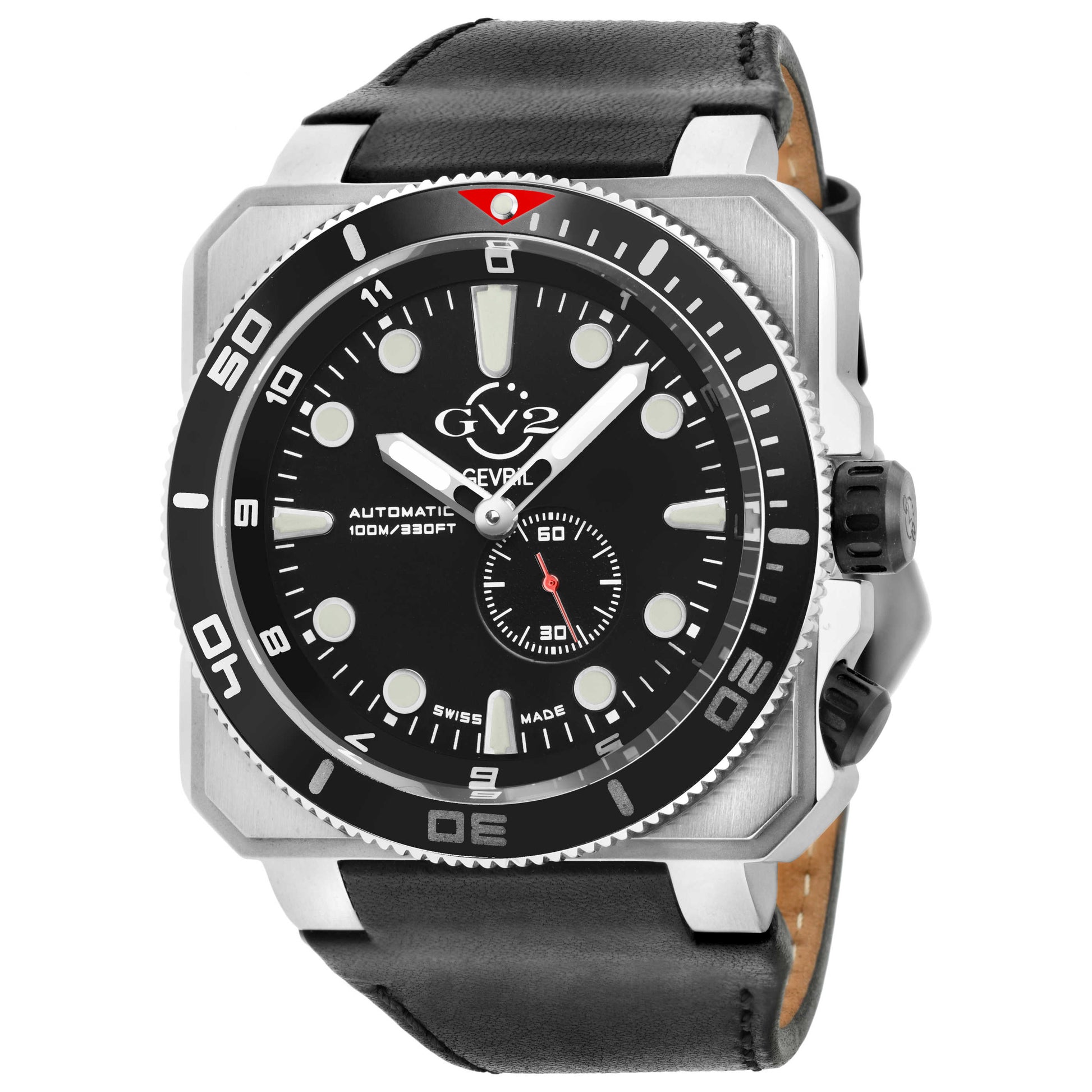 Front view of GV2 by Gevril XO Submarine Men's Automatic Watch 4531