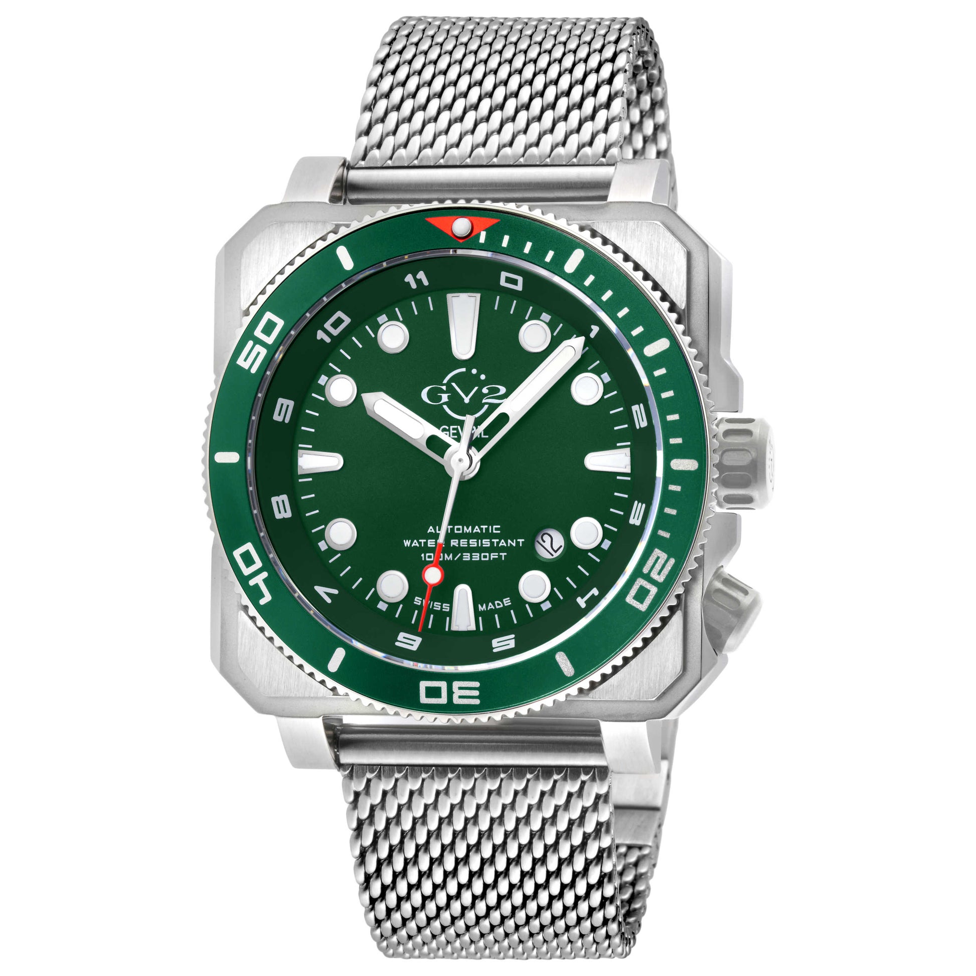 Front view of GV2 by Gevril XO Submarine Men's Automatic Watch 4540B