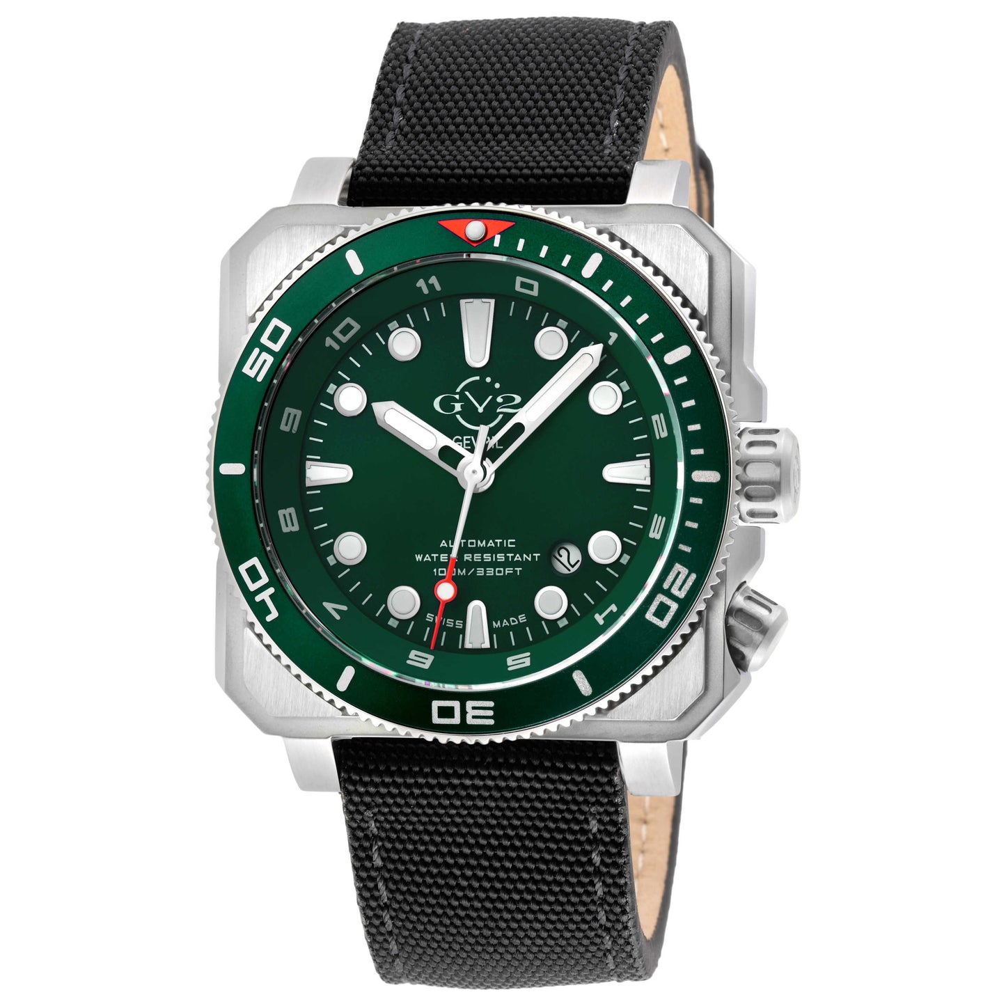Front view of GV2 by Gevril XO Submarine Men's Automatic Watch 4540
